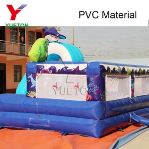 Offre Spéciale zoo thème océan aire de jeux <span class=keywords><strong>gonflable</strong></span> ventre plage dauphin plein d'entrain saut videur à vendre - Product Image 4