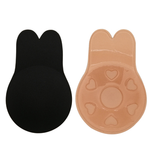 Forma dell'orecchio di coniglio sollevamento e tirare invisibili pasticcini Silicone copertura del capezzolo per le donne copri capezzolo del <span class=keywords><strong>seno</strong></span> <span class=keywords><strong>nastro</strong></span> di sollevamento del <span class=keywords><strong>seno</strong></span> - Product Image 1