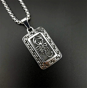 Birthday Gift to BF Men Jewelry Accessories Punk Retro <strong>Scorpio</strong> Pendant <strong>Necklace</strong> - Product Image 5