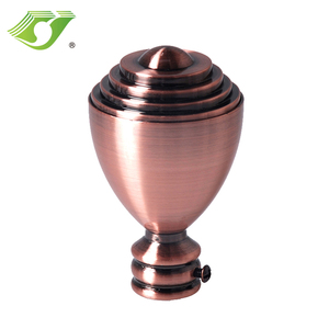Bellissime <span class=keywords><strong>Aste</strong></span> per Tende in Alluminio, Pali e Binari per Tende in Ottone Anticato, Accessori con Design Indipendente, Finali per Tende ISO - Product Image 4