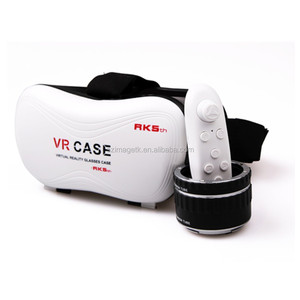 VR Caja 5nd Generación Mejorada Versión Cartón Realidad Virtual 3D <span class=keywords><strong>Gafas</strong></span> de vídeo con Pulgadas 3d vidrios video para pc Juegos - Product Image 1