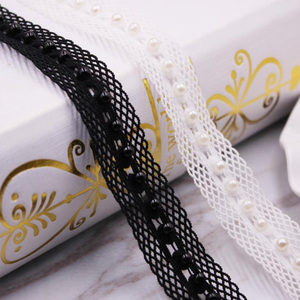 Vente en gros de perles de travail à la main maille élastique coupe de dentelle pour accessoire de bijoux - Product Image 1