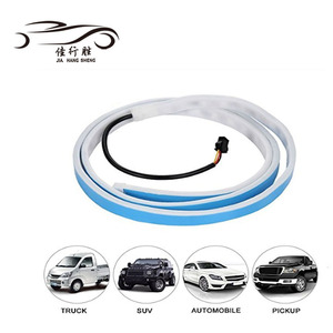 Feux arrière JHS à double couleur DRL, bande lumineuse LED pour coffre de voiture avec clignotant de frein et signal d'avertissement - Product Image 5