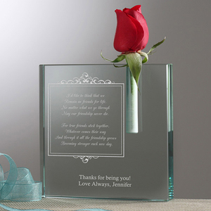 Faveurs de <span class=keywords><strong>mariage</strong></span> <span class=keywords><strong>Vase</strong></span> en verre avec gravure personnalisée pour décor de table Souvenir Faveurs - Product Image 3