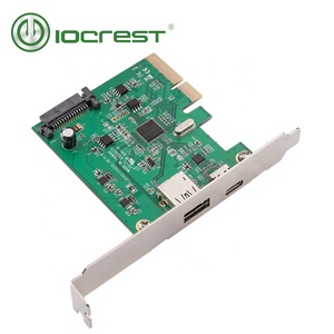 <span class=keywords><strong>PCI</strong></span> <span class=keywords><strong>express</strong></span> x4 để 2 cổng <span class=keywords><strong>usb</strong></span> <span class=keywords><strong>3</strong></span>.<span class=keywords><strong>1</strong></span> type-A + loại-c adapter <span class=keywords><strong>pci</strong></span>-e <span class=keywords><strong>usb</strong></span> <span class=keywords><strong>3</strong></span>.<span class=keywords><strong>1</strong></span> Loại MỘT C điều khiển thẻ asmedia 3142 chipset - Product Image 3