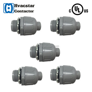 CUL承認1/2 "非金属電気液体タイトコンジットストレートフィッティング - Product Image 2