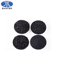 Approvisionnement d'usine 1-5mm calciné anthracite média filtrant pour le Fer En Acier de fusion