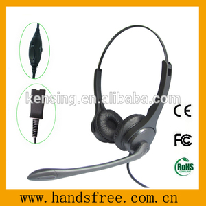Binaural <span class=keywords><strong>casque</strong></span> <span class=keywords><strong>centre</strong></span> <span class=keywords><strong>d</strong></span>'<span class=keywords><strong>appel</strong></span> avec la conception qd et connecteur microphone antibruit <span class=keywords><strong>pour</strong></span> le trafic élevé call center - Product Image 1