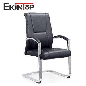 Sedia da <span class=keywords><strong>ufficio</strong></span> in pelle di lusso in pelle nera per <span class=keywords><strong>clienti</strong></span> - Product Image 4