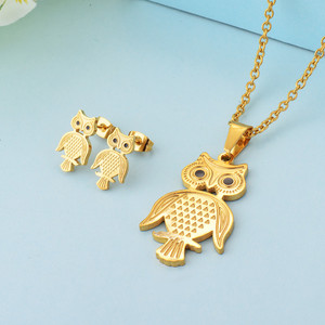 Joyas en acero de bujo dorado para mujer - Product Image 2