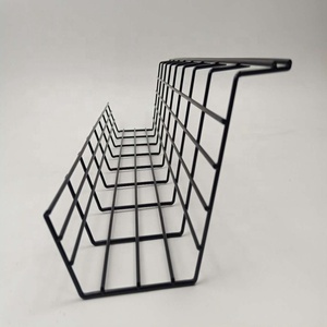 Support de plateau de câbles en acier et en métal pour le bureau et la maison Supports et supports de rangement pratiques - Product Image 4