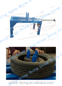 Hecho en china SGS ISO tripler <span class=keywords><strong>de</strong></span> llantas usadas máquina usada <span class=keywords><strong>desmontadora</strong></span> <span class=keywords><strong>de</strong></span> neumáticos máquina <span class=keywords><strong>de</strong></span> embalaje - Product Image 2