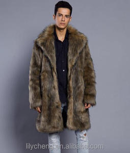 <span class=keywords><strong>Cappotto</strong></span> in Finta <span class=keywords><strong>Pelliccia</strong></span> da <span class=keywords><strong>Uomo</strong></span> alla Moda, Caldo per l'Inverno, Personalizzabile, Prezzo di Fabbrica, Shenzhen Lily Cheng - Product Image 1