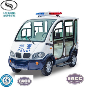 Véhicule de transport touristique à 4 places, 28 km/h, 4 roues, voiture de <span class=keywords><strong>patrouille</strong></span> électrique de sécurité - Product Image 6