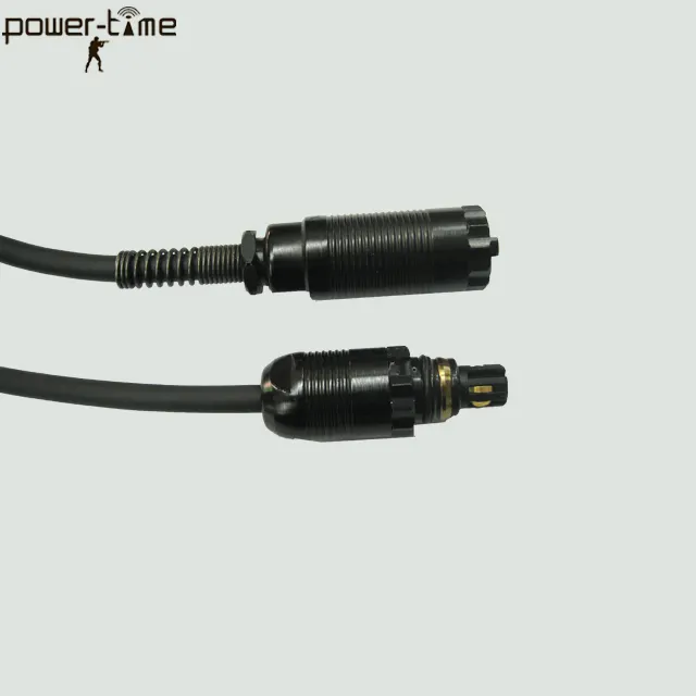 Nexus Lower Cable Conector AJ-107BRパワーオーディオプラグ (乗務員用ソルジャーヘッドセット用)