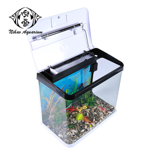 Mini aquarium de mode SOBO, aquarium personnalisé avec filtre, pompe et éclairage LED - Product Image 2
