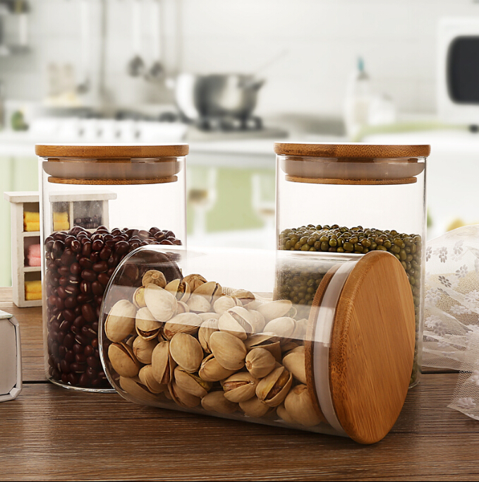 fancy Food Use and Storage Bottles & Jars Type glass jar with cork lid