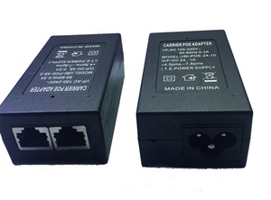 อะแดปเตอร์อีเธอร์เน็ตหัวฉีด1A POE 48V กล้อง IP แหล่งจ่ายไฟปลั๊ก EU อะแดปเตอร์ <span class=keywords><strong>CCTV</strong></span> รักษาความปลอดภัย - Product Image 2