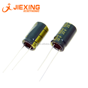 Condensatore Elettrolitico in Alluminio 25V1000UF 10*16mm, 1000uF 25V Tipo Radiale - Product Image 1