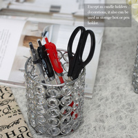 Supports de bougies cylindriques en cristal de luxe pour centre de table, décoration de mariage, Noël, maison, hôtel, café