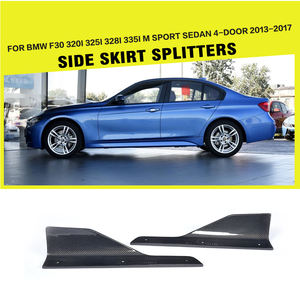 Splitter Laterali in Fibra di Carbonio F30 M Sport per <span class=keywords><strong>BMW</strong></span> 320i 325i 328i 335i <span class=keywords><strong>Berlina</strong></span> 4 Porte NUOVA <span class=keywords><strong>Serie</strong></span> <span class=keywords><strong>3</strong></span> 13-17 - Product Image 2