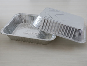 Plateaux en étain Rectangle Pleine Taille Contenants De Cuisson <span class=keywords><strong>Plat</strong></span> À Tarte Bbq Grill Plaque 9700ml <span class=keywords><strong>Grand</strong></span> Papier D'<span class=keywords><strong>aluminium</strong></span> 21x13 <span class=keywords><strong>Aluminium</strong></span> Alimentaire Accepter - Product Image 5