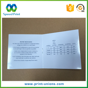 Xiamen barato impresión de flyer folleto plegable pequeña cartulina - Product Image 4