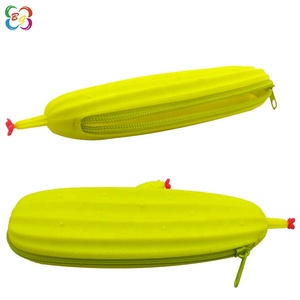 Sac à crayons en silicone avec impression personnalisée en gros Pochette à cosmétiques pour enfants au design de <span class=keywords><strong>cactus</strong></span> - Product Image 3