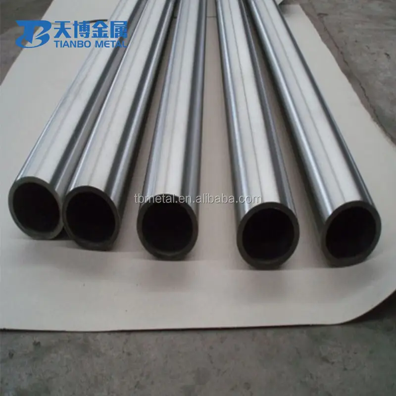 ASTMb338 grade9 welding Grade 1 grade 2 pure seamless titanium tube 10mm 40mm 70mm 76mm hot sale in stock manufacturer baoji