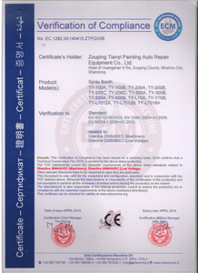 Tianyi al aire libre auto sistemas <span class=keywords><strong>de</strong></span> secado <span class=keywords><strong>de</strong></span> <span class=keywords><strong>pintura</strong></span> madera usada cabina - Product Image 5