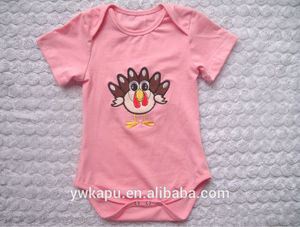 <span class=keywords><strong>The</strong></span> latest style newborn baby girl outfits with Thanksgiving - Product Image 1