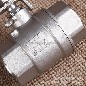 QF04 China fábrica <span class=keywords><strong>2</strong></span> ''de acero inoxidable válvula de bola de latón maneja - Product Image 4