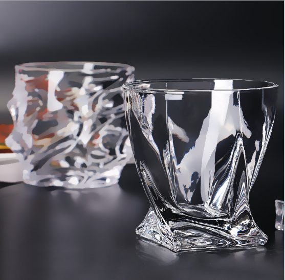 Wholesale 300ml Lead-free old fashioned Glass for whiskey wine juice water drinking glass