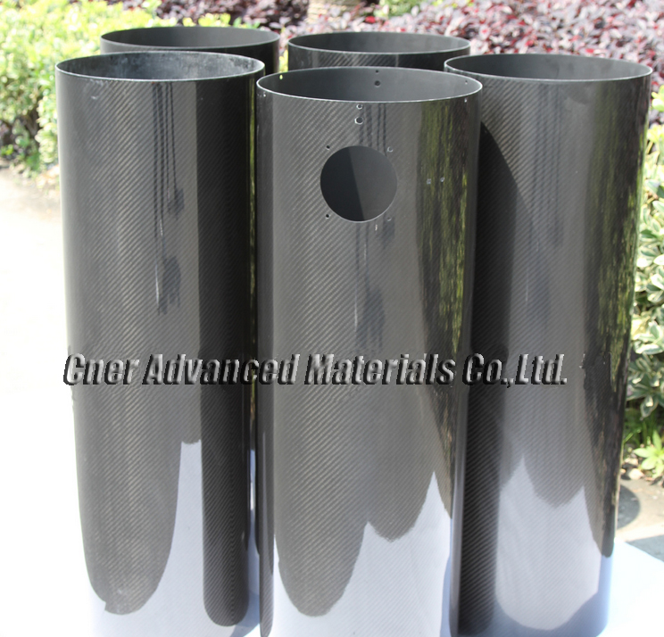 Телескопическая трубка из углеродного волокна 16 дюймов/0,41 метра