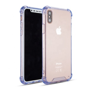 Coussin d'air Antichoc Pour <span class=keywords><strong>iPhone</strong></span> X Étui En Acrylique Transparent, Housse de protection Pour Étui <span class=keywords><strong>iPhone</strong></span> <span class=keywords><strong>10</strong></span> - Product Image 2