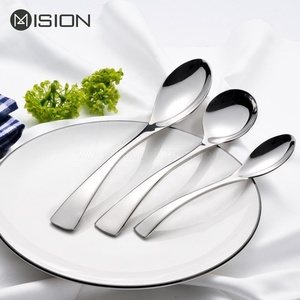 Royal Wedding Restaurant Dinner Metal Silver Color Cubiertos Juego de cubiertos de acero inoxidable - Product Image 3