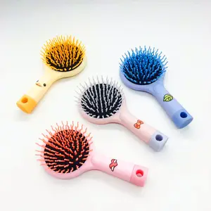 Di nuovo modo di bellezza per la cura personale strumenti per lo styling dei capelli di plastica variopinta dei capelli pettini per la donna a buon mercato di plastica massaggio dei capelli pettine