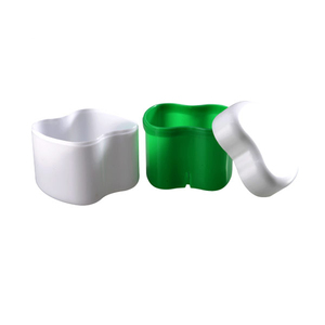 Directo de fábrica al por mayor de encargo dentadura boca <span class=keywords><strong>dientes</strong></span> <span class=keywords><strong>falsos</strong></span> plástico retenedor de ortodoncia dental caja - Product Image 1