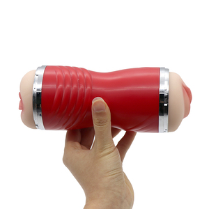 Dec Mannelijke Masturbators, Jongen Seksspeeltjes, Realistische Vagina En Mond Masturbator Met Tong - Product Image 4