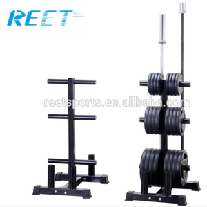 GYM Storage Rack Barbell Stand Holder <strong>Weight</strong> Plate Rack <strong>Weight</strong> Plate <strong>Tree</strong> - Product Image 3