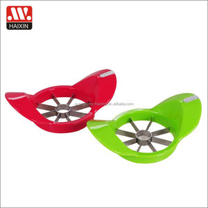 Haixing Découpeur et diviseur en plastique, vert, coupe-fruits en acier inoxydable - Product Image 4