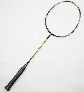 1K Nano woven carbon badminton schläger für spiel