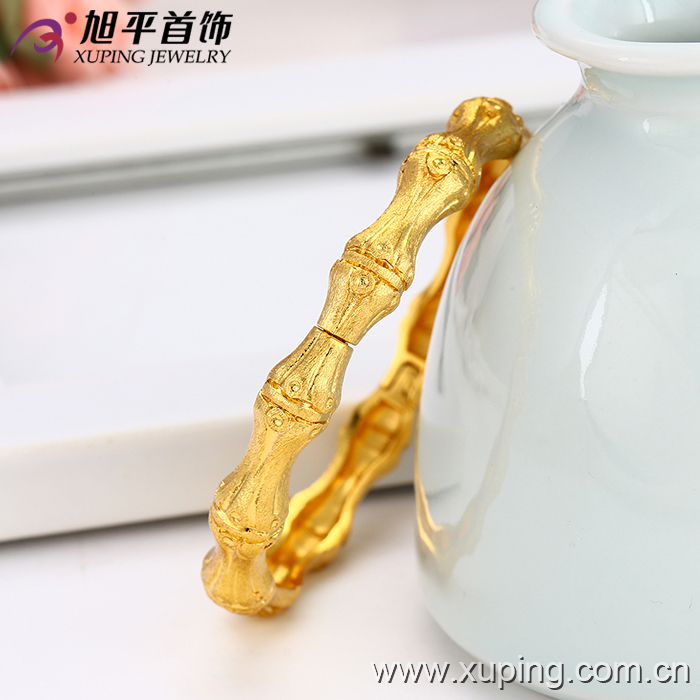 51152 xupingモダン最新デザインファンシー24kゴールドバングル