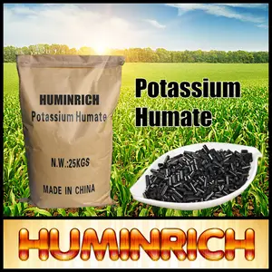 Huminrich कार्बनिक पदार्थ 2.4mm पोटेशियम Humate Humic में अमीर मिट्टी Reconditioning