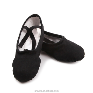 Venta al por mayor de la fábrica de lona <span class=keywords><strong>suela</strong></span> dividida de <span class=keywords><strong>Ballet</strong></span> zapatos de baile - Product Image 4