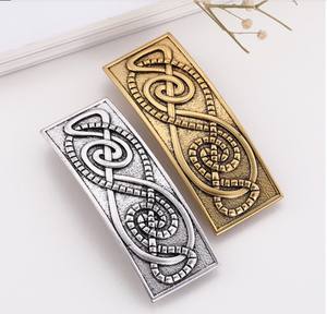 HC1-12 Irish Knot Metal Clip Antique Silver Hairpin Femmes Vintage <span class=keywords><strong>Cheveux</strong></span> Accessoires - Product Image 6