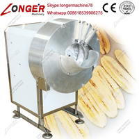 Hoge Efficiëntie Plantain Chips Snijmachine Banaanchips Machines