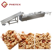 Chauffage au gaz Automatique D'arachide Chikki Muesli Barre de Céréale Formant Barre Granola Faisant La Machine Ligne de Production