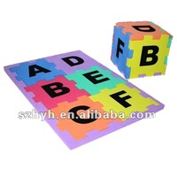 Tapis de puzzle en EVA écologiques, non toxiques, imperméables, pour bébés, dureté 38 degrés
