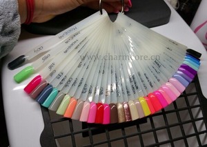 50 piezas en blanco falso <span class=keywords><strong>uñas</strong></span> <span class=keywords><strong>para</strong></span> <span class=keywords><strong>uñas</strong></span> de arte práctica pantalla polaco moq bajo - Product Image 5
